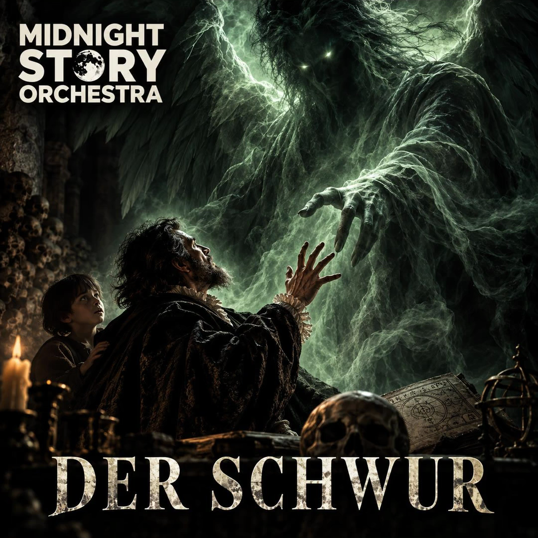 Cover der Single Der Schwur von Midnight Story Orchestra und Stephan Ebn